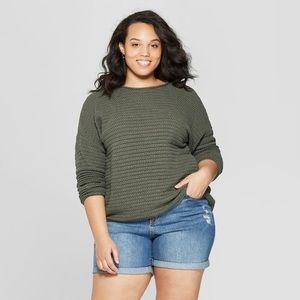 Army Green Sweater from Target- Size XS